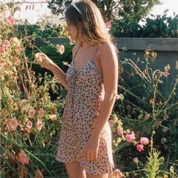 ZARA AW21 RUSHED DRAPED SATIN EFFECT FLORAL DRESS Size SMALL - Picture 1 of 12